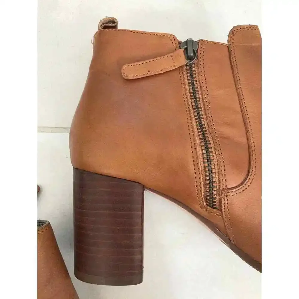 Talbots leather ankle
